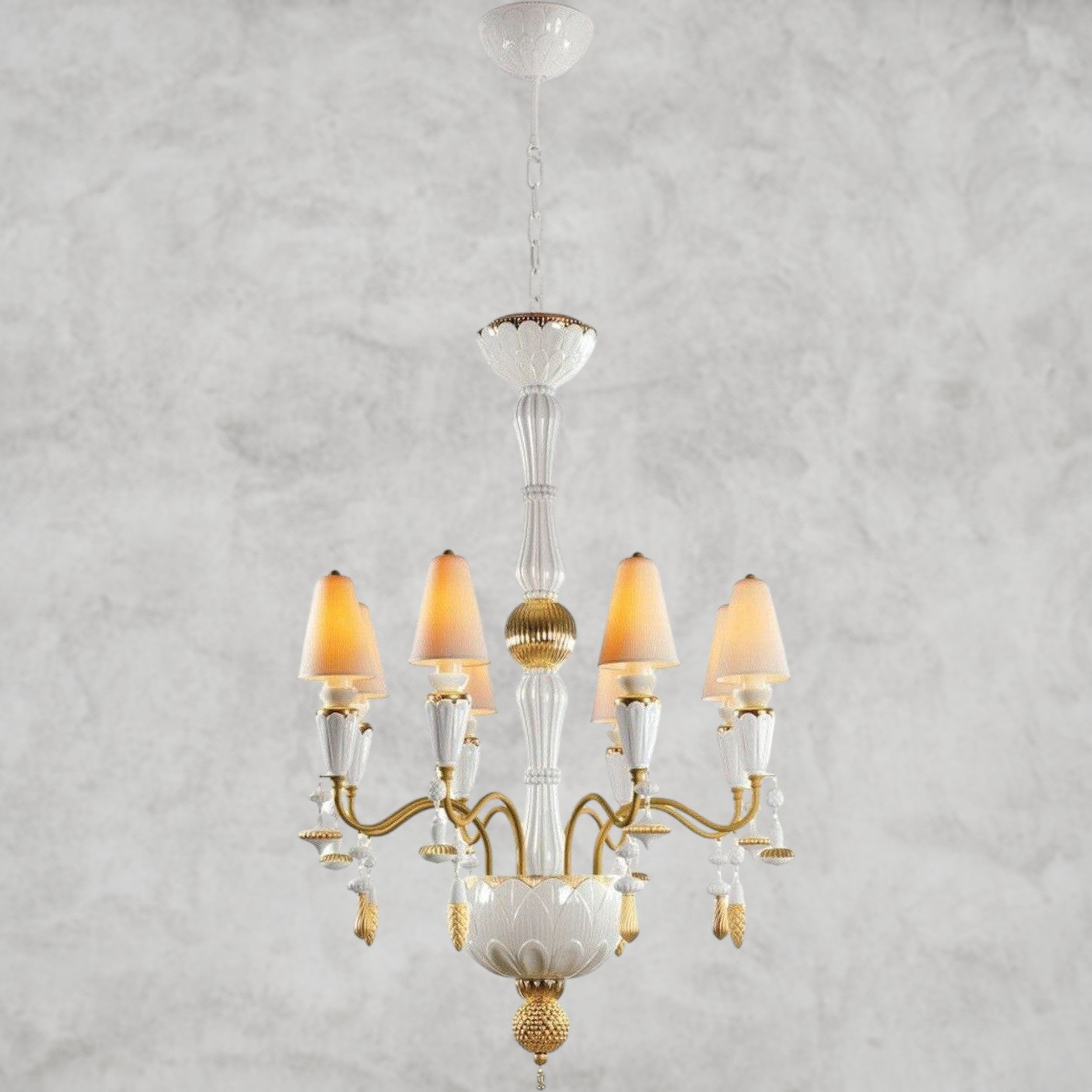 Vintage Nexora 8-Lights Chandelier